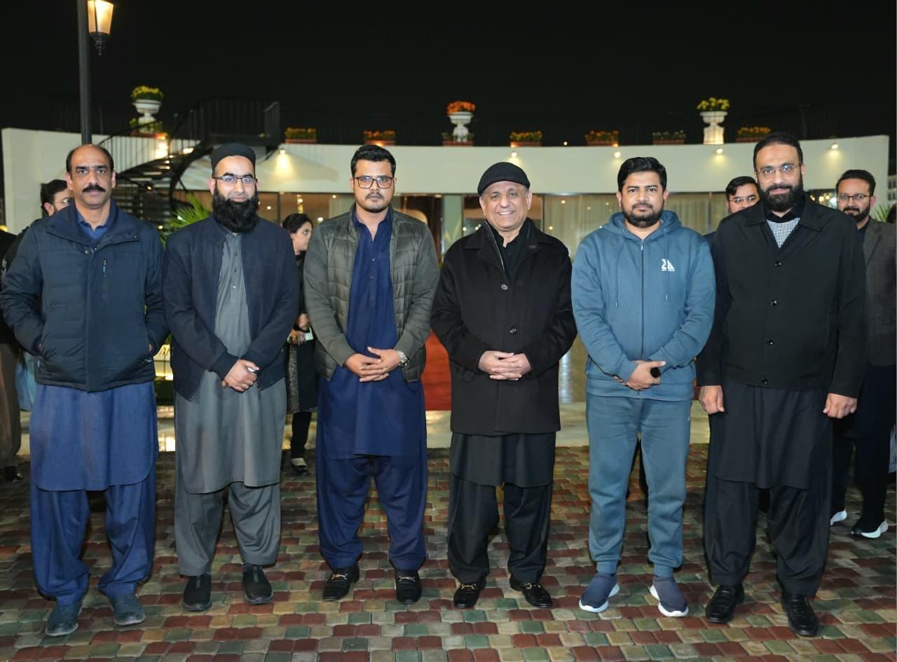 With the wider team and industry partners in Islamabad