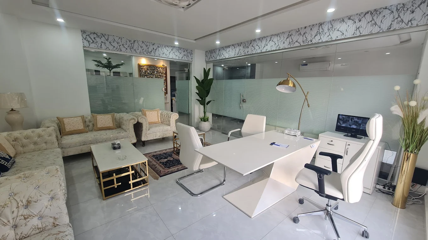 Yasir Developments reception and welcome area