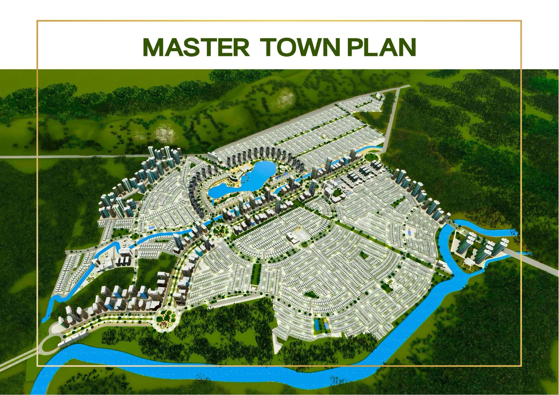 Official Margalla Enclave master town plan preview